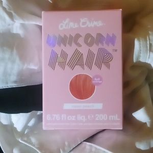Lime Crime unicorn hair neon peach